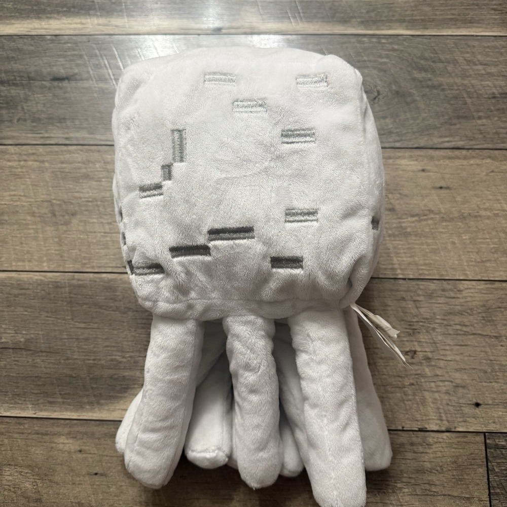 Minecraft GHAST White Mob Cube Plush Stuffed Character Mojang 2021 Jay Franco - Picture 13 of 15